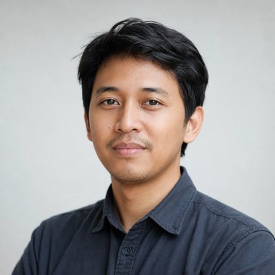 Potret Dimas Wibowo, penulis halaman
